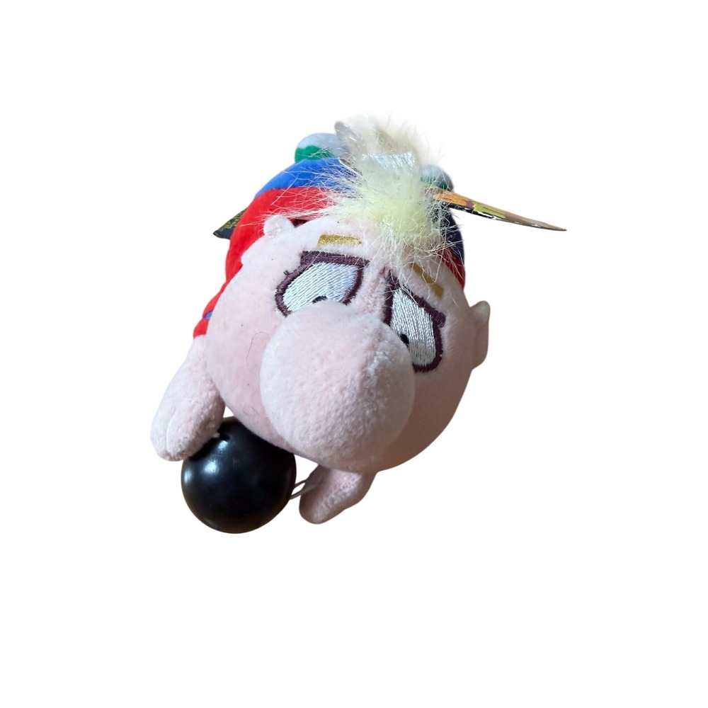 NWT Deadstock Vintage Silly Slammers Beanbag Toys PINHEAD Bowling Plush sound